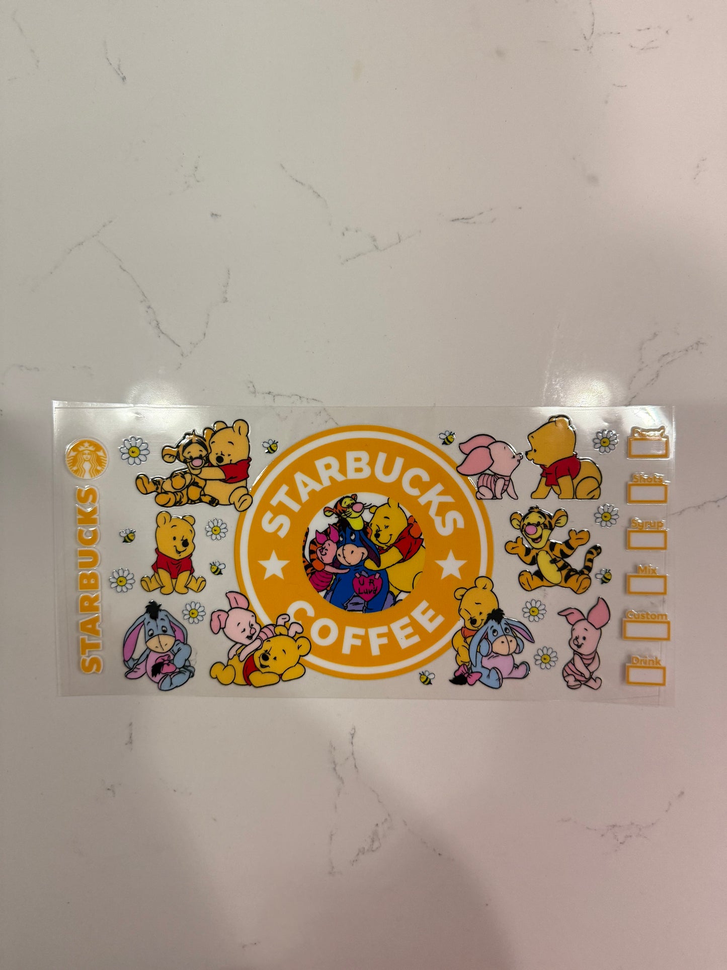 Winnie The Pooh Starbucks Coffee