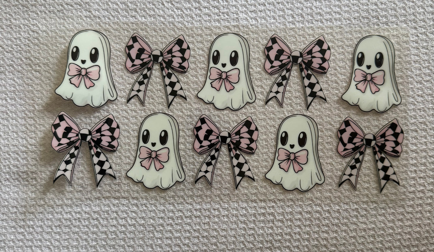 Cute Bow Ghosts