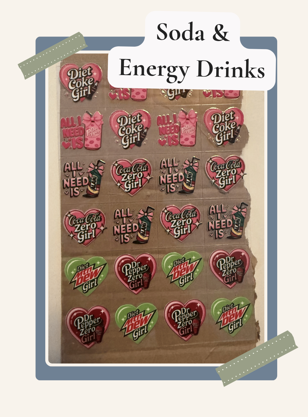 Soda & Energy Drinks Wrap Collection