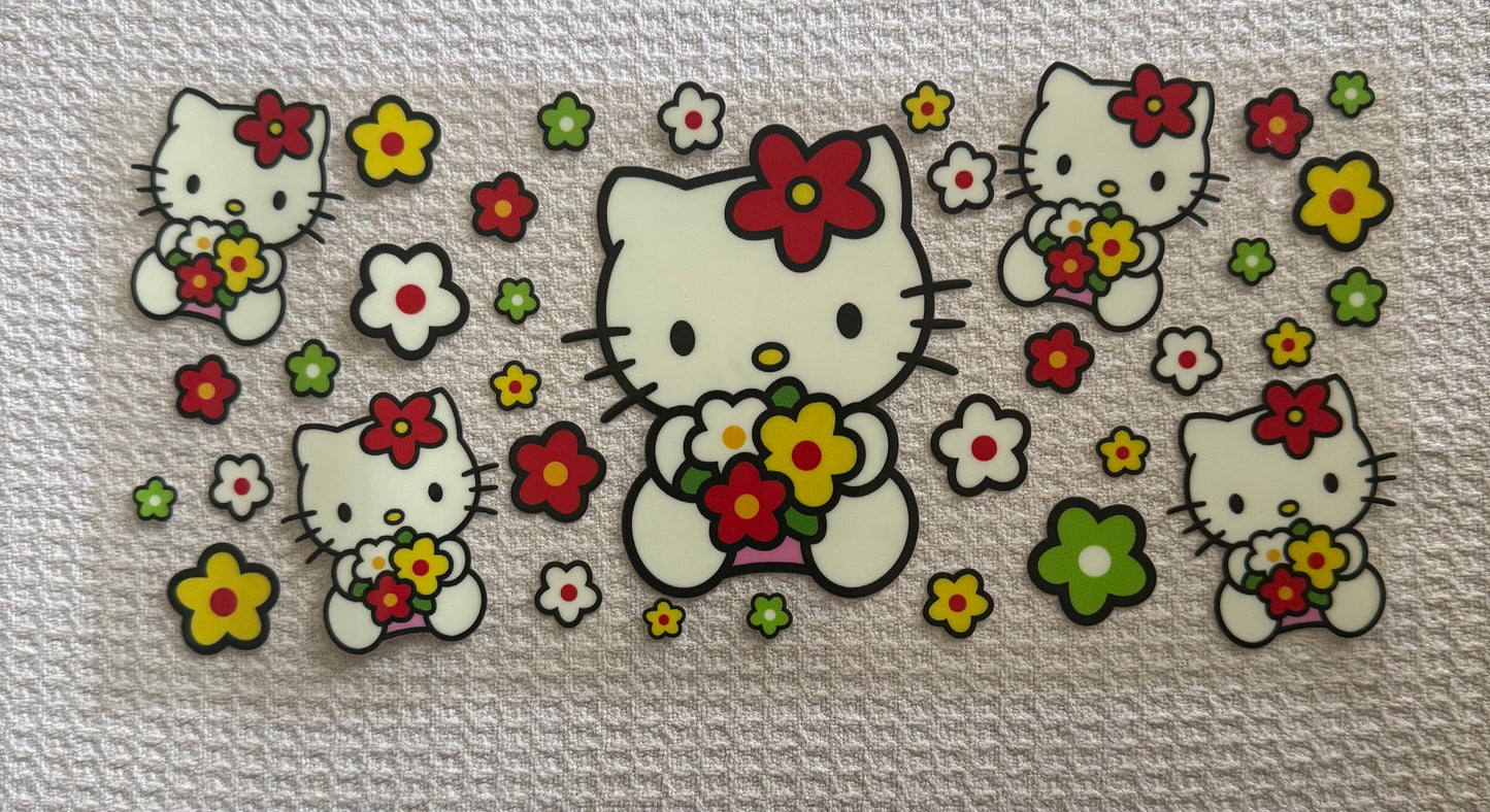 Hello Kitty & Flowers