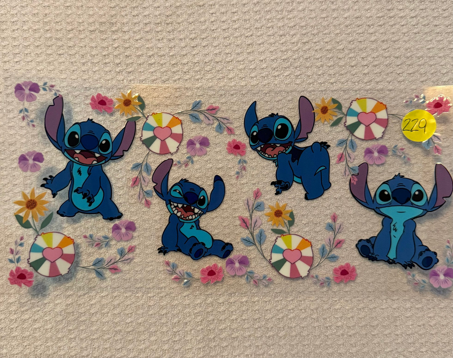 Stitch w/ Flowers