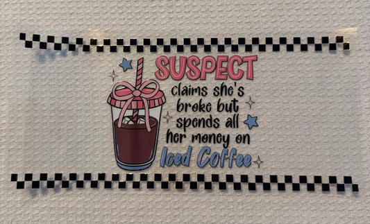 Suspect Claims She’s Broke
