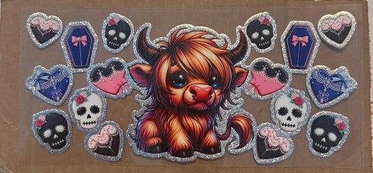 Spooky Highland Cow