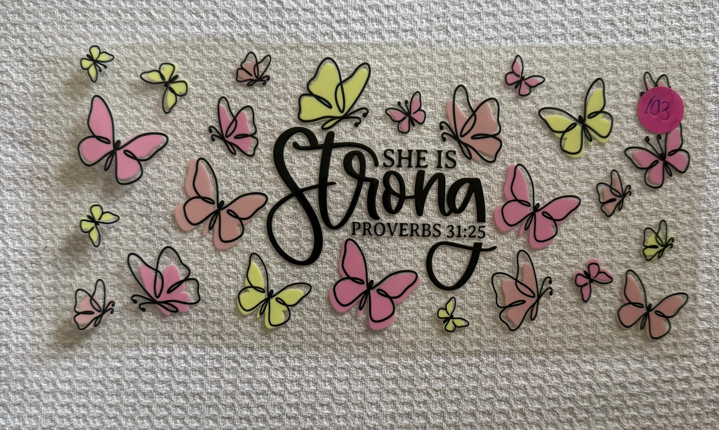 She Is Strong Proverbs 31:25