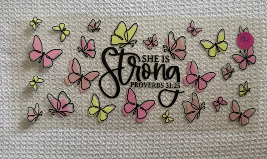 She Is Strong Proverbs 31:25