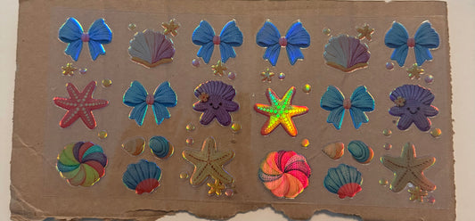 Holographic Sea Shells & Bow