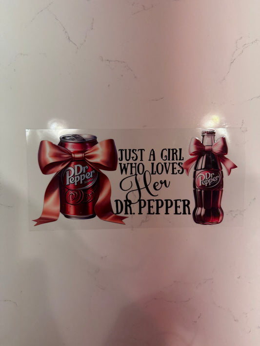 Girl Who Loves Dr Pepper