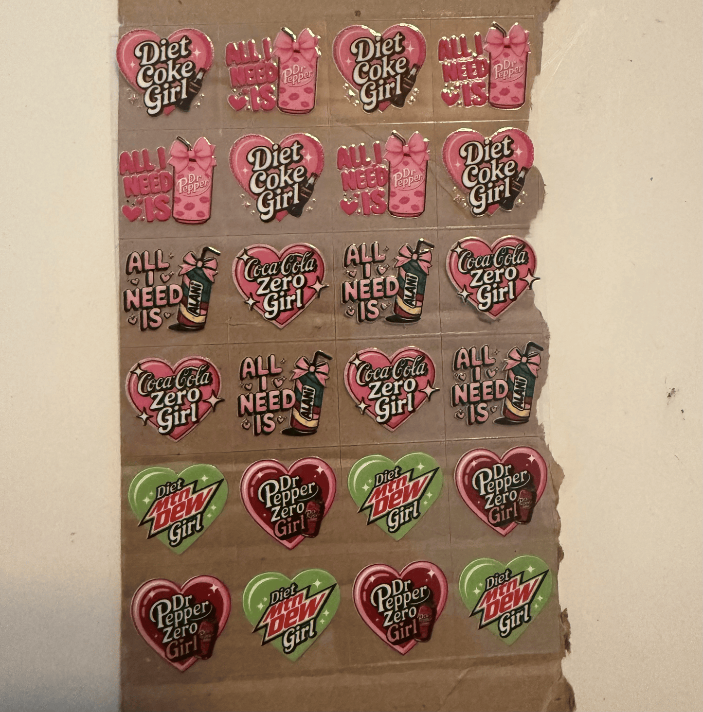 Diet Girl Coke Wrap