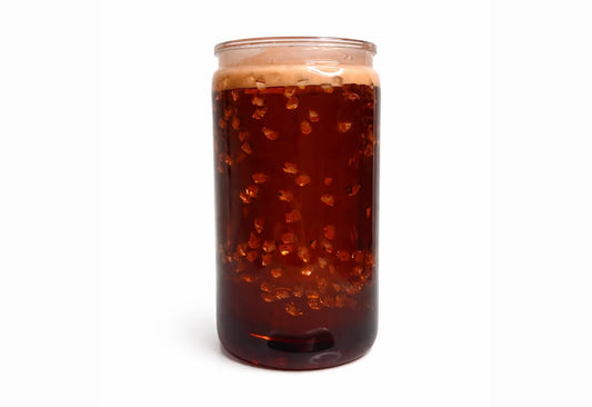 16 oz Acrylic Snow Globe Tumbler (clear lid)