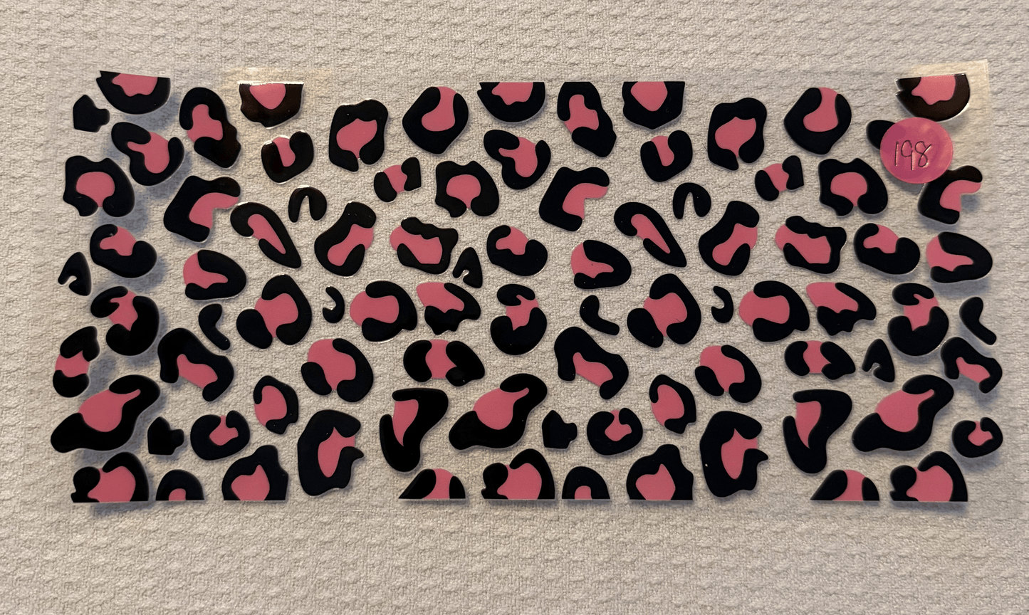 Pink Cheetah Print Wrap