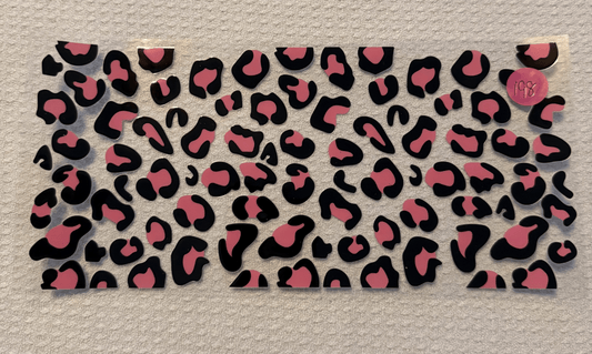 Pink Cheetah Print Wrap