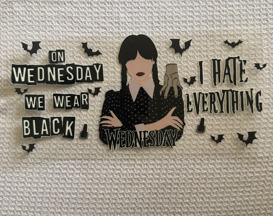 Wednesday Adams Wrap Design