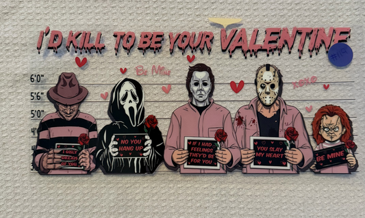 Horror Valentine Wrap